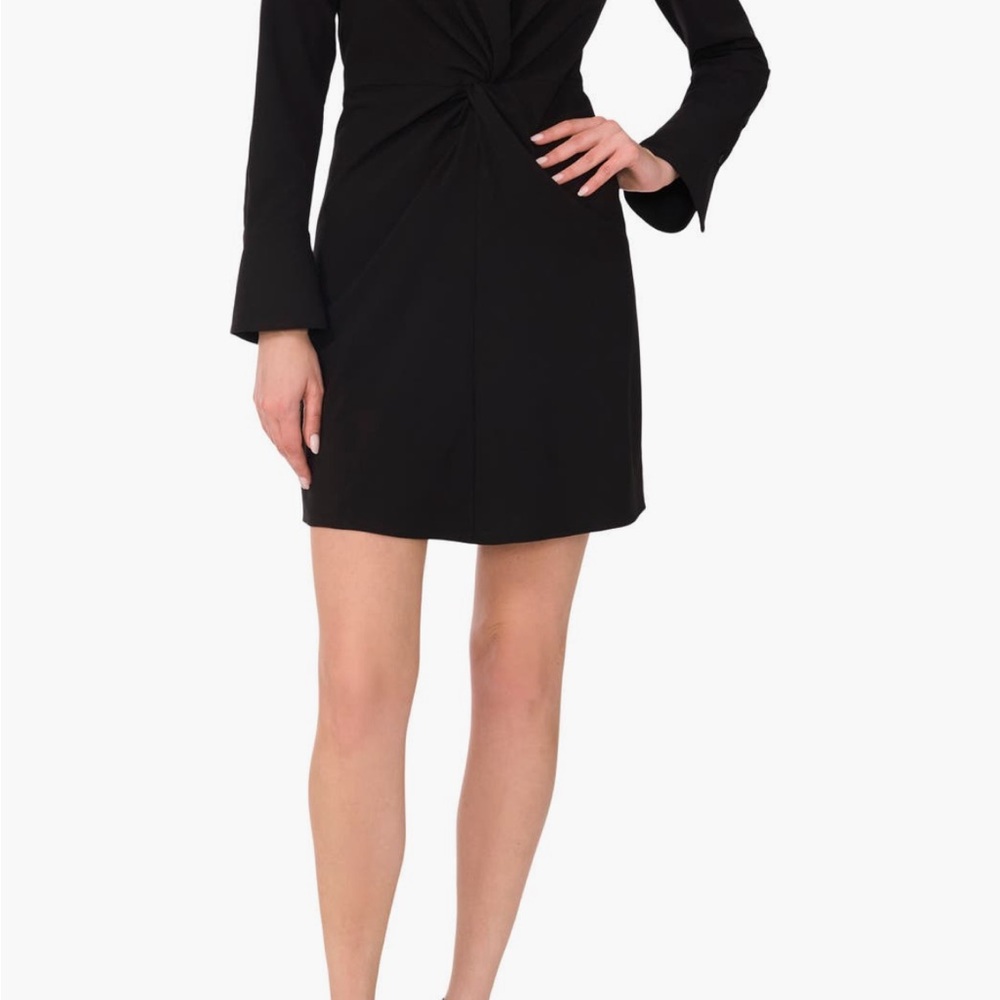 Halogen Black Long Sleeve Dress